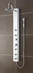 Fresca Venezia PVC Silver Shower Massage Panel - FSP8003SL