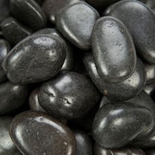 black-polished-beach-pebbles