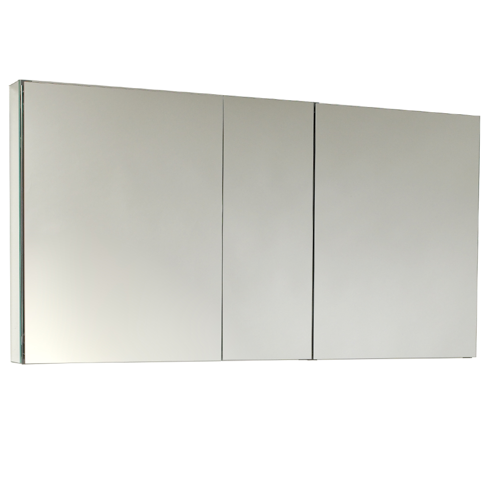 Fresca 50 Wide Bathroom Medicine Cabinet W Mirrors Burroughs Hardwoods Online Store