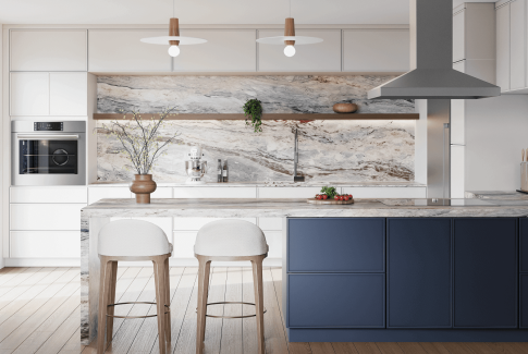 Montclair Sapphire Kitchen 