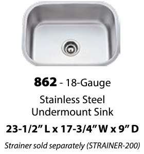 862 Utility Sink