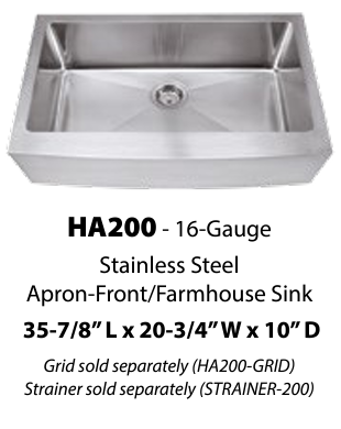 HA200 Kitchen Sink