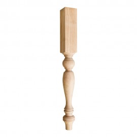 P4-2 Tapered, Smooth Wood Post 