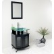 Fresca Contento 24" Espresso Modern Bathroom Vanity w/ Mirror