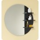 Fresca Simpatico Espresso Modern Bathroom Vanity w/ Mirror & Shelves