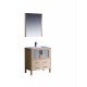 Fresca Torino 30" Light Oak Modern Bathroom Vanity w/ Integrated Sink