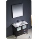 Fresca Torino 36" Espresso Modern Bathroom Vanity w/ Integrated Sink