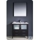 Fresca Torino 36" Espresso Modern Bathroom Vanity w/ Integrated Sink