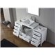 Dior 66" Single Bathroom Vanity Cabinet Set in White