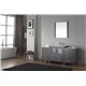 Dior 68" Single Bathroom Vanity Cabinet Set in Zebra Grey