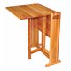 Fold-A-Way Butcher Block Table