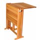 Fold-A-Way Butcher Block Table