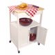 Kitchen Trolley - White