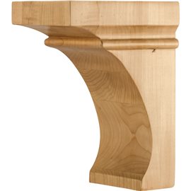 4" x 6" x 8" Modern Corbel with Cove Design 