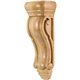 Smooth Profile Rounded Traditional Corbel 3-5/8"*2-1/2 