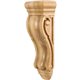 Smooth Profile Rounded Traditional Corbel 5" x 3-5/16" 