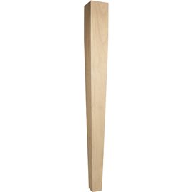 Four Sided Tapered Wood Post 3-1/2" X 3-1/2" X 35-1/2" Speci