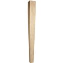 Four Sided Tapered Wood Post 3-1/2" X 3-1/2" X 35-1/2" Speci