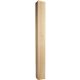 Square Wood Post 5" X 5" X 35-1/2" Species: Rubberwood 