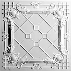 Bentley 24" x 24" White Ceiling Tiles