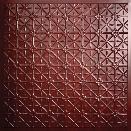 "Continental 24"" x 24"" Cherry Wood Ceiling Tiles"