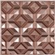 "Doric 24"" x 24"" Copper Ceiling Tiles"