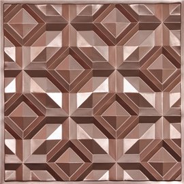 Doric 24" x 24" Copper Ceiling Tiles