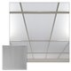 "Polyline 24"" x 24"" Frosted Ceiling Tiles"