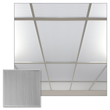 plexiglass drop ceiling tiles