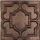 "Victorian 24"" x 24"" Bronze Ceiling Tiles"