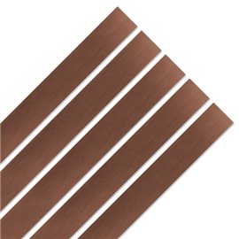 Smooth Strips Bronze - Case of 25 Smooth Strips