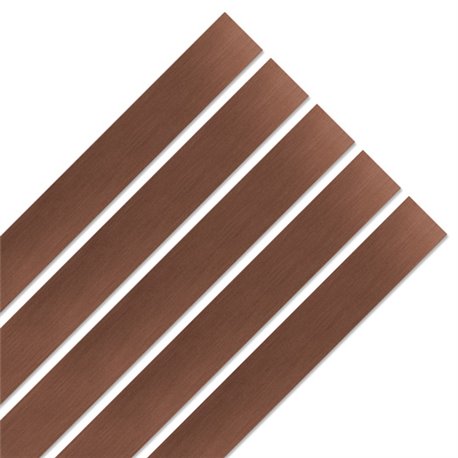 Smooth Strips Bronze - Case of 25 Smooth Strips