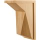 5" x 8" x 12" Modern Corbel with Beveled Corner 