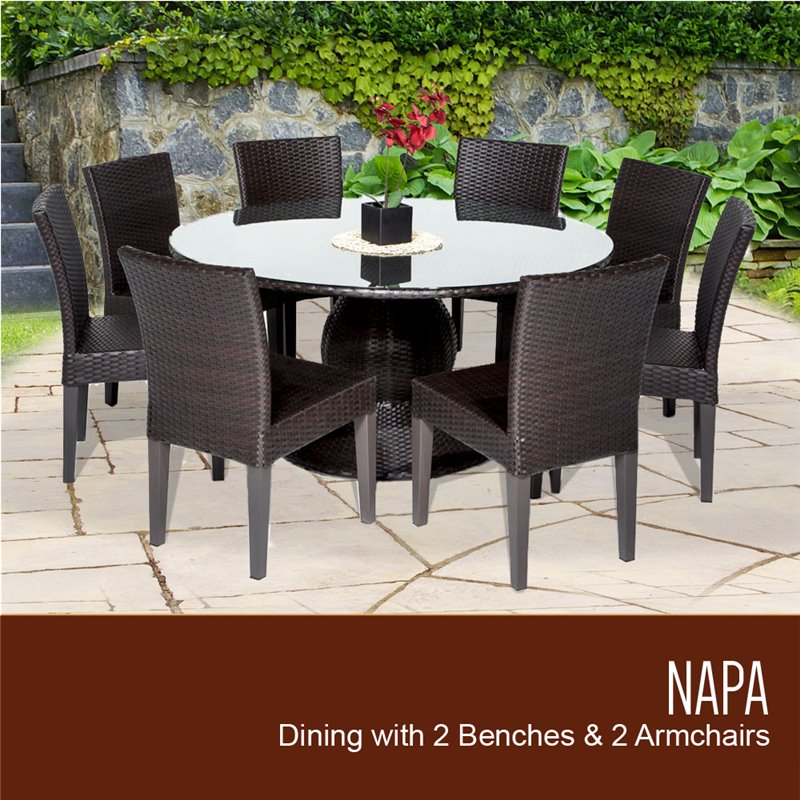 60 inch round patio dining set