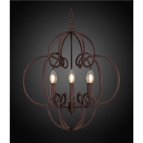 28" CHANDELIER