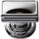 Campaign Rectangle Knob - Polished Chrome