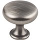 1-3/16" Diameter Zinc Die Cast Cabinet Knob. 