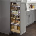 Pantry Cabinet Pullout 11-1/2" x 22-1/4" x 60". 