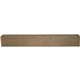 4"W x 4"H x 10'L 2-Sided (L-beam) Rough Sawn Endurathane Faux Wood Ceiling Beam, Espresso Finish