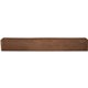 4"W x 4"H x 10'L 2-Sided (L-beam) Rough Sawn Endurathane Faux Wood Ceiling Beam, Espresso Finish