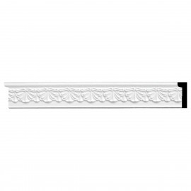 2 1/2H x 1/2P x 94 1/2L Acanthus Leaf Panel Moulding